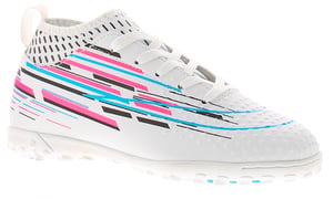 Turf 90 Boys Trainers Football Astro Turf Boots Scott Elasticated white