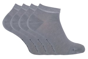 SOCK SNOB - 4 Pairs Bamboo Breathable Trainer Socks for Men & Women