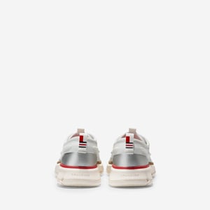 Cole Haan 4.ZeroGrand Regatta Nylon Men's Blanc de Blanc Boat Shoes