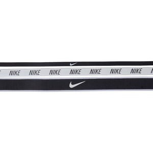Nike Unisex Adult Headband Set (Pack of 3) (Black/White)