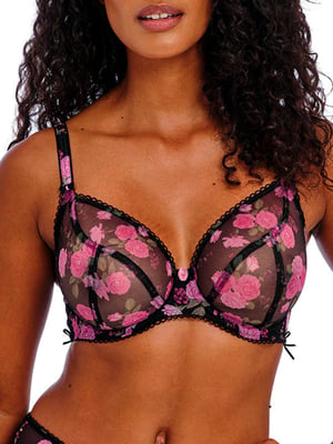Rose Blossom Plunge Bra