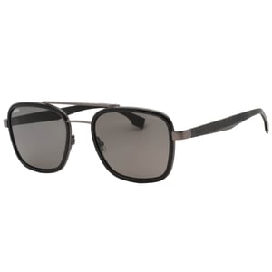 Hugo Boss Grey Polarized Lens Dark Ruthenium Grey Sunglasses