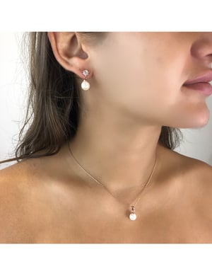 Pauline Volle Maan Parelset - Kristal