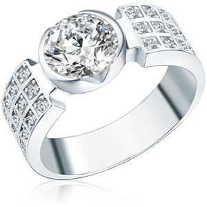 Rafaela Donata Female Sterling Silver Ring