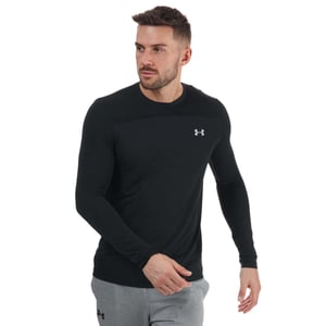 Heren Under Armour UA Seamless T-shirt met lange mouwen in zwart