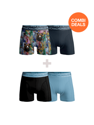 Muchachomalo Boxershorts för män - 2-pack Combideal - Kalsonger för män