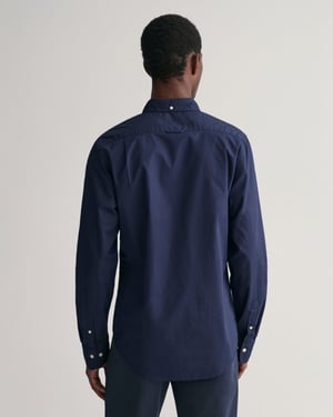 GANT Mens Slim Fit Long Sleeve Poplin Shirt