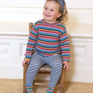 Kite Clothing Rainbow Stripe Jumper