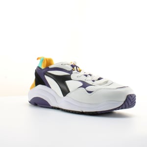 Diadora Whizz Run Heren Wit/Paars Trainers