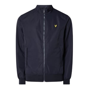 Lyle and Scott Mesh backed funnel neck jacket