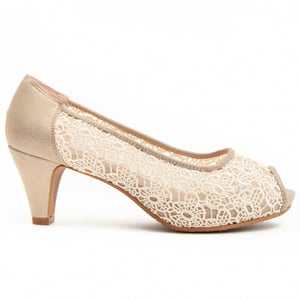 Montevita Heel Shoe Unne70 In Gold