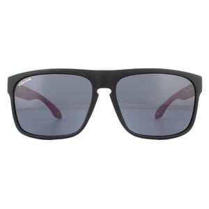 Montana Zonnebril MP37 C Zwart Met Roze Rubbertouch Zwart Gepolariseerd