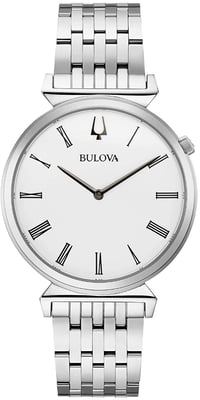 Bulova Regatta herenhorloge Zilverkleurig 96A232