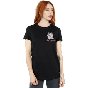 Disney Dames/Dames Aristocats Marie I´m A Lady Borast Print Katoenen Vriendje T-shirt (Zwart)