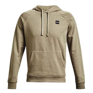 Under Armour Rival Fleece Mens Beige Hoodie