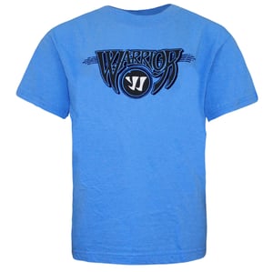 Warrior Crew Neck Korte Mouw Blauw Junior Jongens T-shirt WLTB026 BY