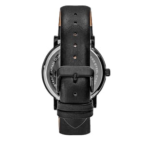 Vereenvoudig de 7000 lederen band horloge