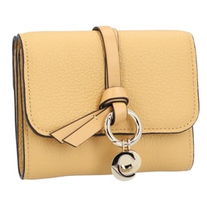 Chloé Tri-Fold Plånbok Alfabet Gul