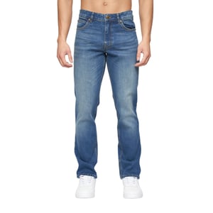 Crosshatch Heren Chas Straight Jeans (Tussentijdse wasbeurt)
