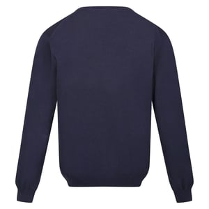 Regatta Mens Kaelen Jersey Stickad Jumper (Marin)