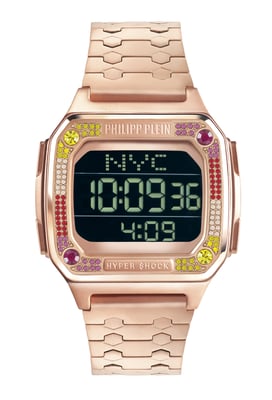 Philipp Plein Hyper $hock Unisex Horloge Rosékleurig PWHAA0821