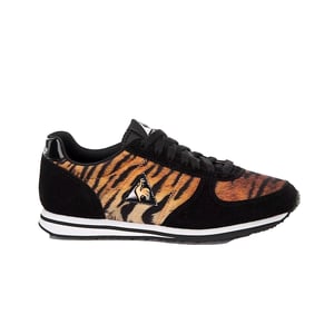 Le Coq Sportif Bolivar Tiger Dames Zwart/Bruin Trainers