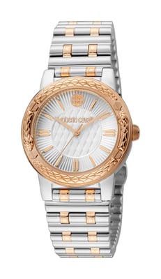 RC5L033M0105 Roberto Cavalli Womens Quartz Silver Stainless Steel 5 ATM 32 mm Watch