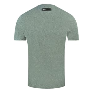 Plein Sport grijs T-shirt met tijgerlogo aan de zijkant