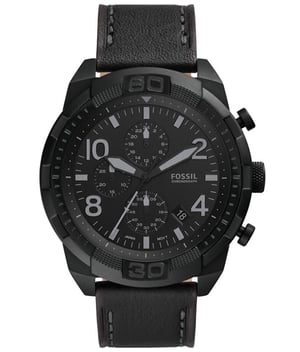 Fossil Bronson herenhorloge Zwart FS5874