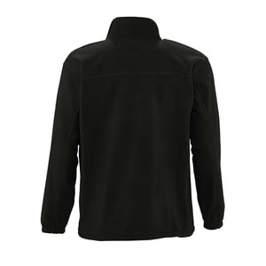 SOLS Heren North Full Zip Outdoor Fleece Jacket (Zwart)