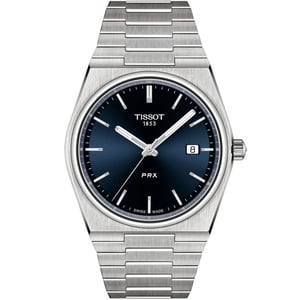 Tissot - PRX Stainless Steel Bracelet Blue Dial Men's Watch