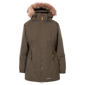 Trespass - Dames Celebrity Geïsoleerd Extra Lange Parka Jas (Donkere wijnstok)