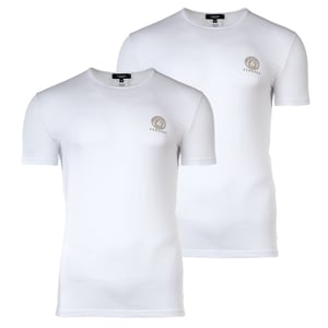 Versace Stretch Katoen Bi-Pack T-Shirt