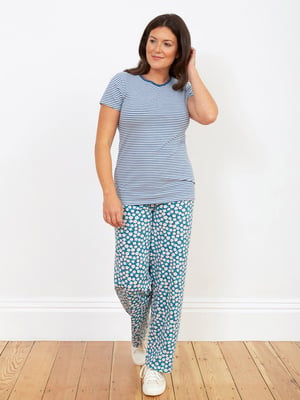 Kite Clothing Regis Wide Leg Loungers Daisy Fields