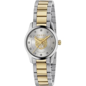 Gucci YA1265016 G-Timeless Two-Tone damklocka