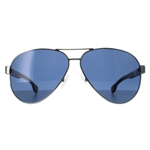 Hugo Boss Aviator Mens Ruthenium Blue BOSS 1560/O/S