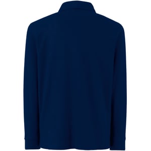 Fruit Of The Loom Kinder Polo Lange Mouwen 65/35 Piqué / Kinderpolo (Donker Marine)