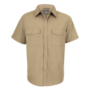 Craghoppers Mens Expert Kiwi Short-Sleeved Shirt (Pebble)