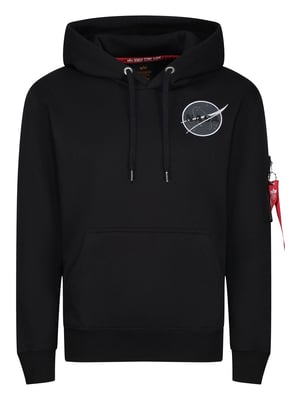 Alpha Industries Dark Side Hoody Black Reflective