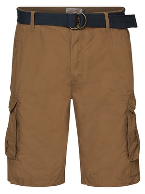 Petrol Industries - Heren Cargoshort met riem - Bruin