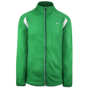 Nike Logo Långärmad Zip Up Grön Herr Lättviktsjacka 320829 378