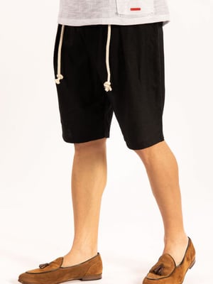 Takeshy Kurosawa Shorts Lino Herr Svart