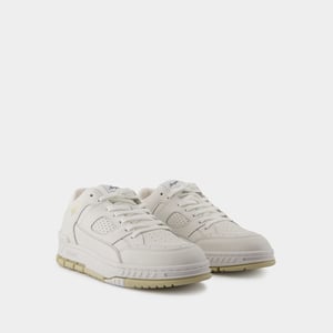 Area Lo Sneakers - Axel Arigato - Leer - Wit/Beige