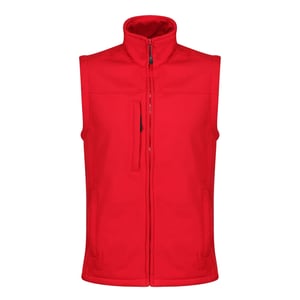 Regatta Heren Flux Softshell Body Warmer (Klassiek rood/grijs)