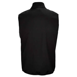 SOLS Heren Falcon Softshell Bodywarmer met rits (Zwart)