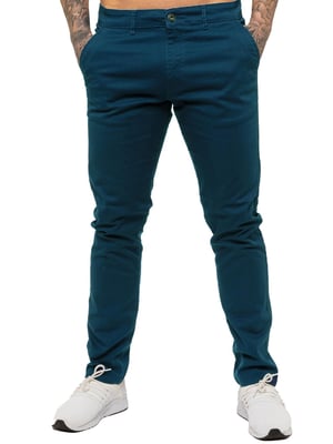Enzo Heren Slim Fit Stretch Chino