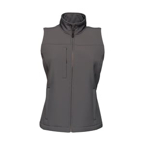 Regatta Dames/dames Flux Soft Shell Bodywarmer (Zeehond Grijs/Seal Grijs)