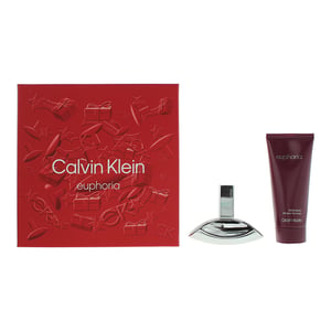 Calvin Klein Euphoria For Women Eau De Parfum 30ml + Body Lotion 100ml Gift Set