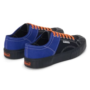 Superga Dames/Dames Kleurblok Trainers (Wit Avorio/Zwart/Wit)