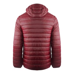 Aquascutum London Logo Bordeaux Red Active Hoodie Jacket